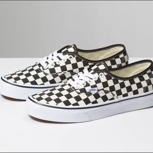 Checkered Vans